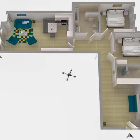 Müritz Utkiek - Mit Seeblick&balkon In Der Hafenresidenz Waren (Mueritz)